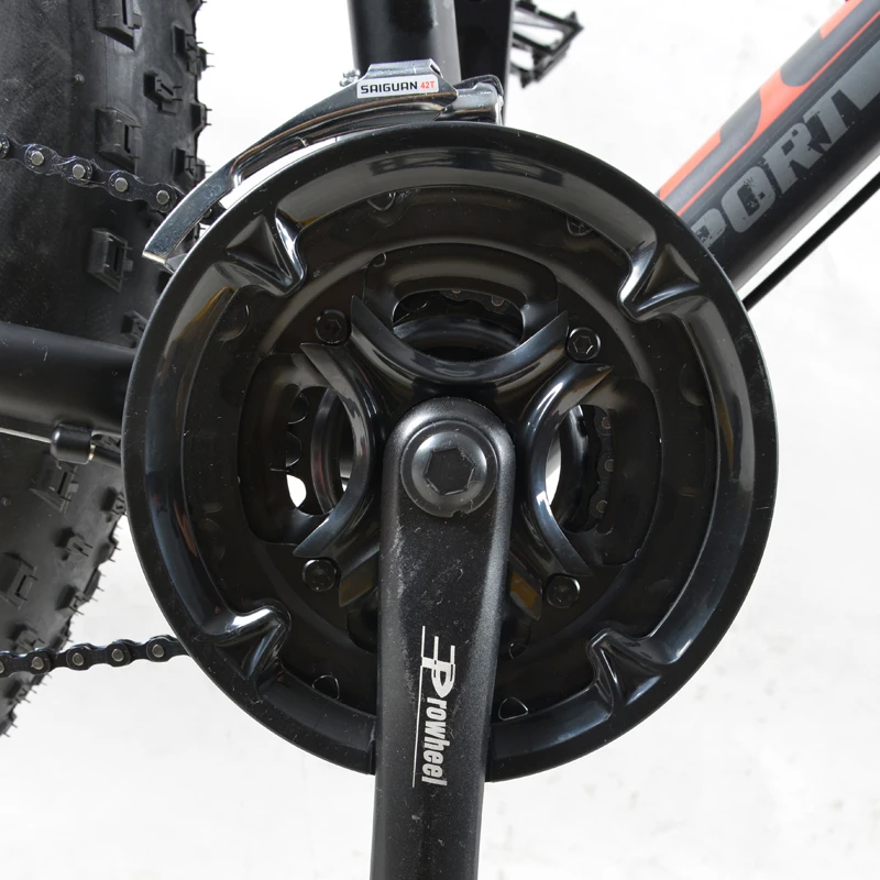 GORTAT Bicycle Mountain Bike 30 speed Aluminum alloy frame 26x4.0 fat Bicycles Snow bikes Front and Rear Mechanical Disc Brade