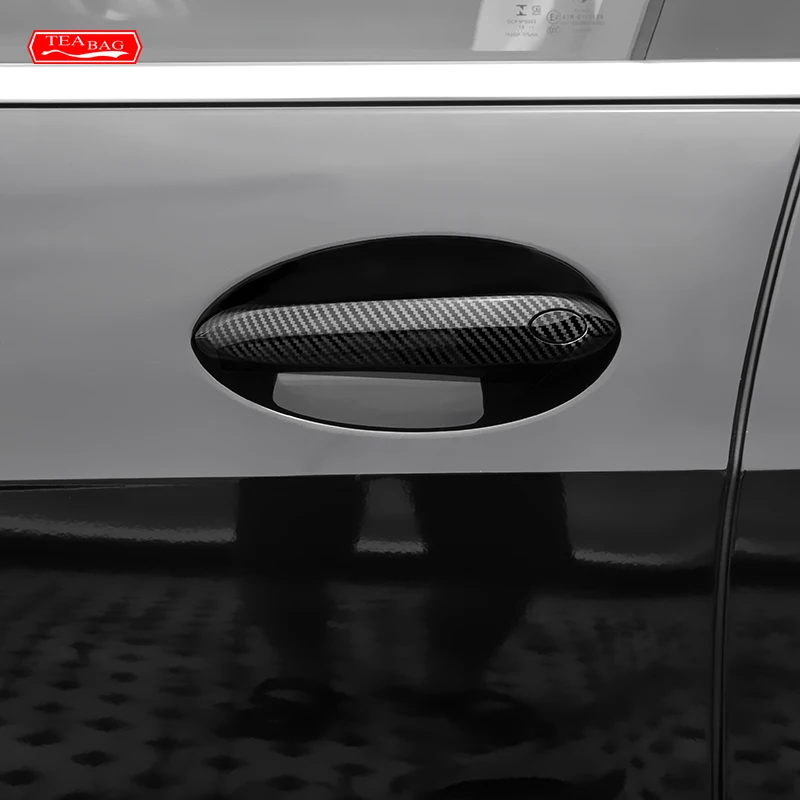 Накладка на дверную ручку из углеродного волокна для Bmw G01 G02 G05 G06 G07 F90 G20 G21 G30 G31
