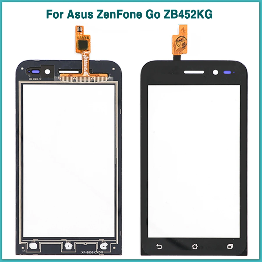 

new TouchScreen 4.5" For Asus ZenFone Go ZB452KG Touch screen panel Digitizer Sensor LCD Front Glass Replacement