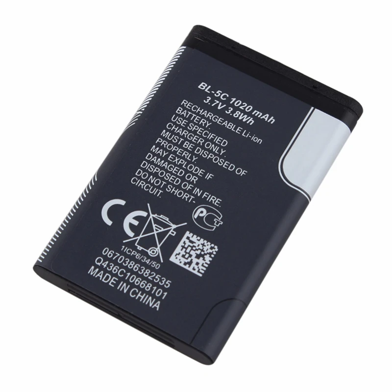 Batteria Cameron Sino 3.7V Per Nokia E Altri Modelli - Compatibile BR-5C, BL-5C, BL-5CB