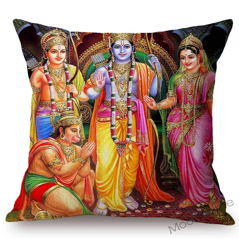 Индуийский Бог лорд богиня Vishnu Hanuman Krishna Hinduism поклонение в доме искусственный