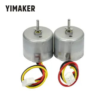 

YIMAKER 2pcs CW Micro DC Brushless Motor DC12V-24V Short Shaft Built-in Drive Board Inner Rotor Hairdressing Equipment Motore