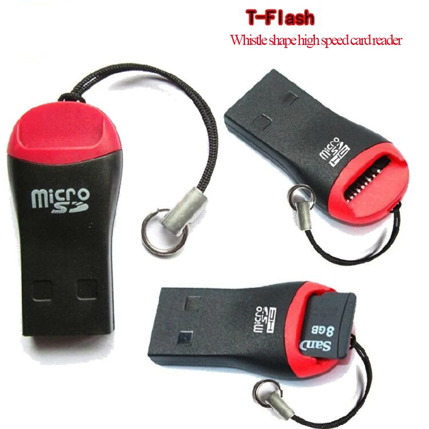 Устройство для чтения карт памяти Micro UE TF Mini USB мультяшный свисток форма 2 0 1 в