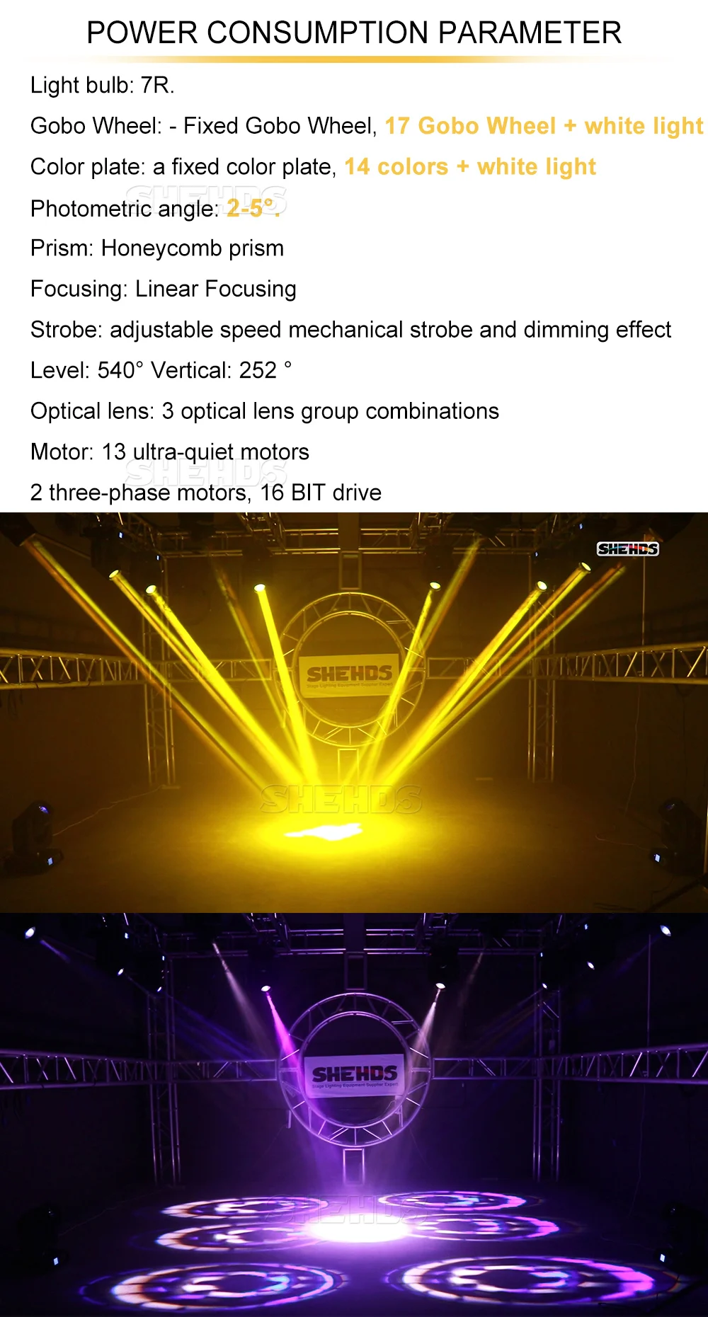 Feixe com Case do Vôo Iluminação de Palco Sensível ao Toque Pces Moving Head Profissional dj Dmx Power in - Out Tela Sharpy Lyre Disco 2 7r 230 w 14 feixe com caso do vôo profissional dj