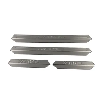 

Stainless Door Sills Kick Plates Protector Car Styling Accessories Fit For Nissan X-Trail X Trail XTrail T32 2014-2018 2019