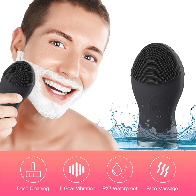 mia men facial cleansing skincare device