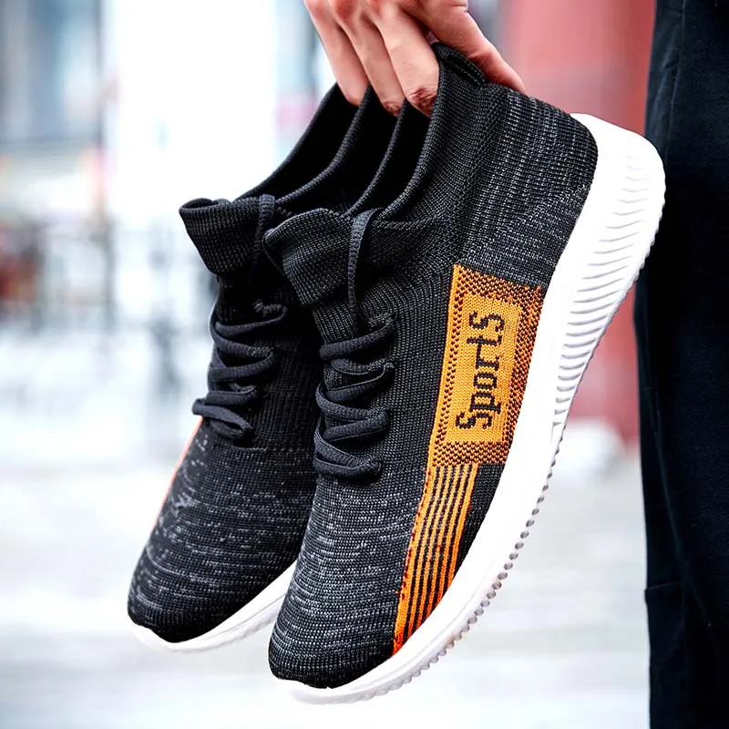 

Men's casual shoes 2020 breathable non-slip wear-resistant comfortable outdoor running shoes large size sports shoes 46