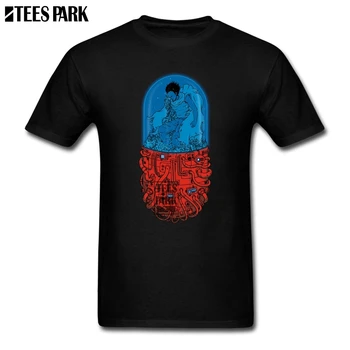 

Streetwear T-Shirt Clothes Japan Anime Akira Tetsuo Kaneda Neo Tokyo Black T Shirt 3D T Shirt 2020 New Boy Crazy T Shirts Cheap