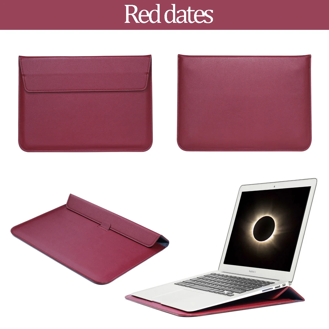 Sleek Laptop Bag & Sleeve with Built-in Stand