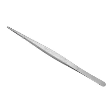 

Kitchen Barbecue Tongs Steel Food Tweezers Cooking Baking Tool Beef Clip Clamp