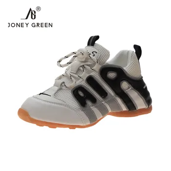 

2020 Autumn Kids Sport Sneakers Baby Girls Black Casual Sneakers Boys Mesh Running Shoes Children Soft Chunky Sneakers Trainers