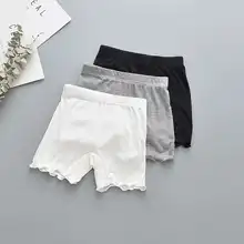 Летние детские шорты для детей от 19 лет, нижнее белье для девочек, детские шорты из хлопка с защитой от воздействия