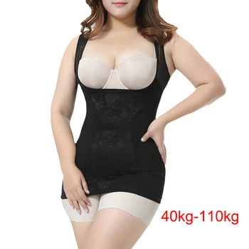 

7XL Women Shaper Bodysuit Slimming Corset Waist Trainer Tummy Belly Control Shapewear Modeling Tank Tops Shaper Sexy Plus Size