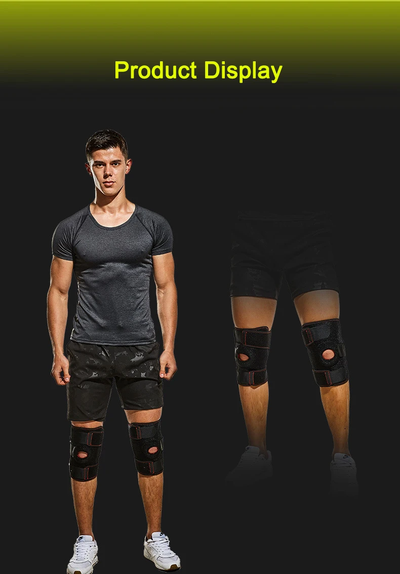 1 шт. ортопедический стабилизатор фиксатор колена поддержка сустава защита колена наколенники при артрите защита внутренняя гибкая петля наколенники