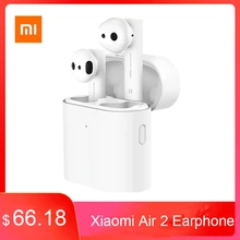 Xiaomi TWS bluetooth наушники беспроводные bluetooth 5,0 наушники Air 2 LHDC стерео ENC шумоподавление с зарядным устройством