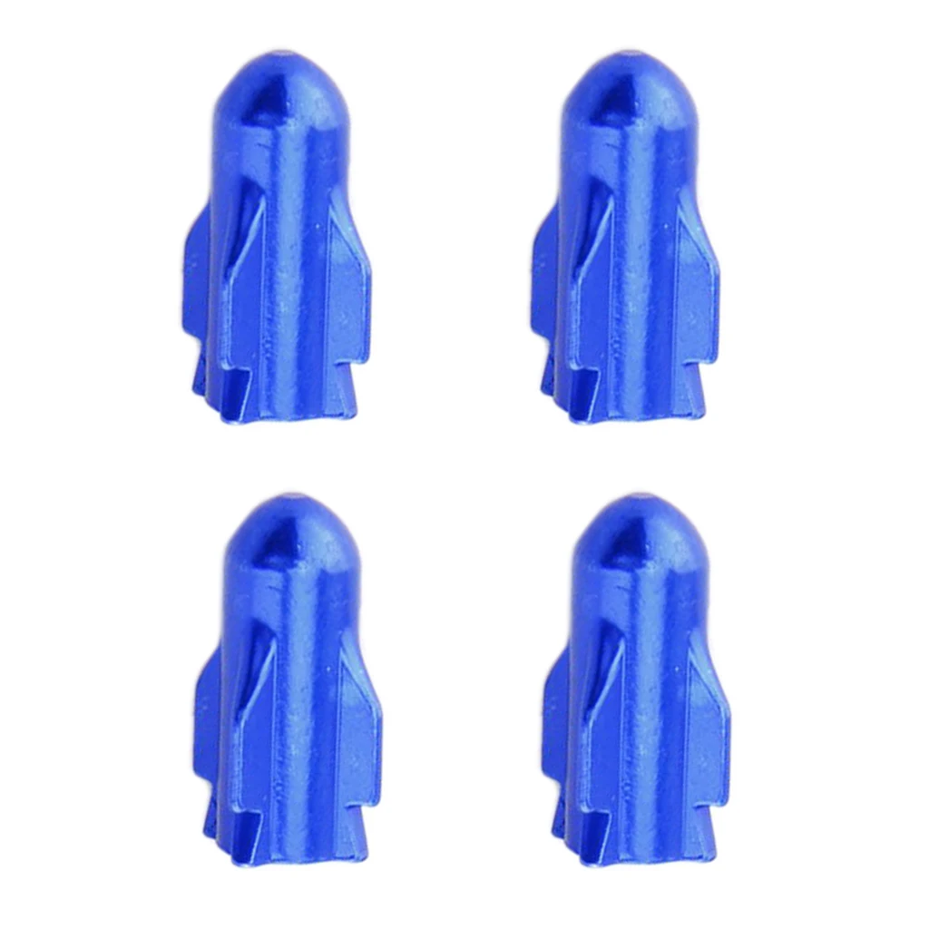 4pcs Car Motorcycle Truck Wheel Tire Valve Stem Cap, Cover Lid - Tyre Air Wheel Valve Stem Caps, 4 Colors