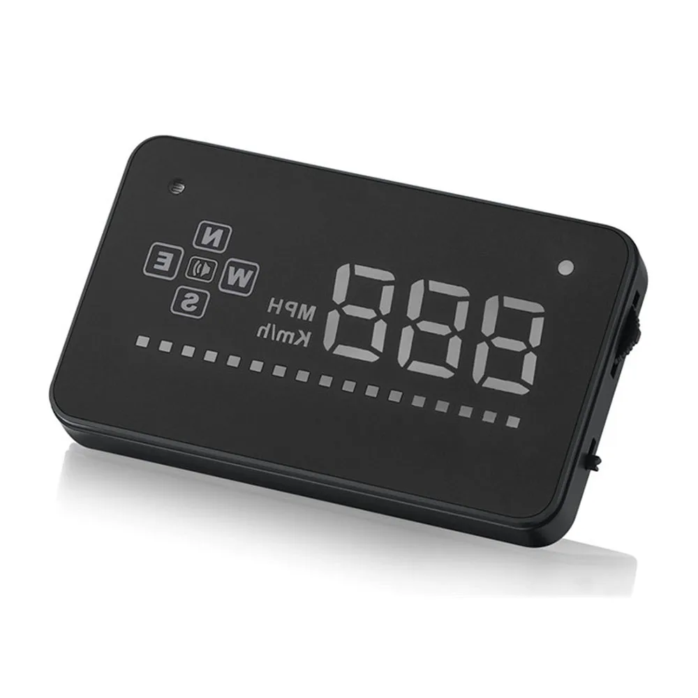 Автомобильный HUD совместимый для всех автомобилей проектор скорости gps цифровой автомобильный измеритель скорости A2 Электроника дисплей лобовое стекло проектор