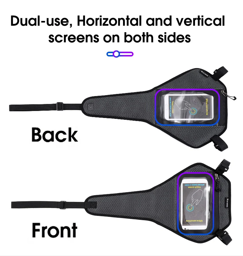 Description Picture 6 of itemWEST BIKING Bicycle Bike Sweatband Indoor MTB Bike Frame Sweat Guard Trainer Sweat Net Frame Protection Bicycle Accessories