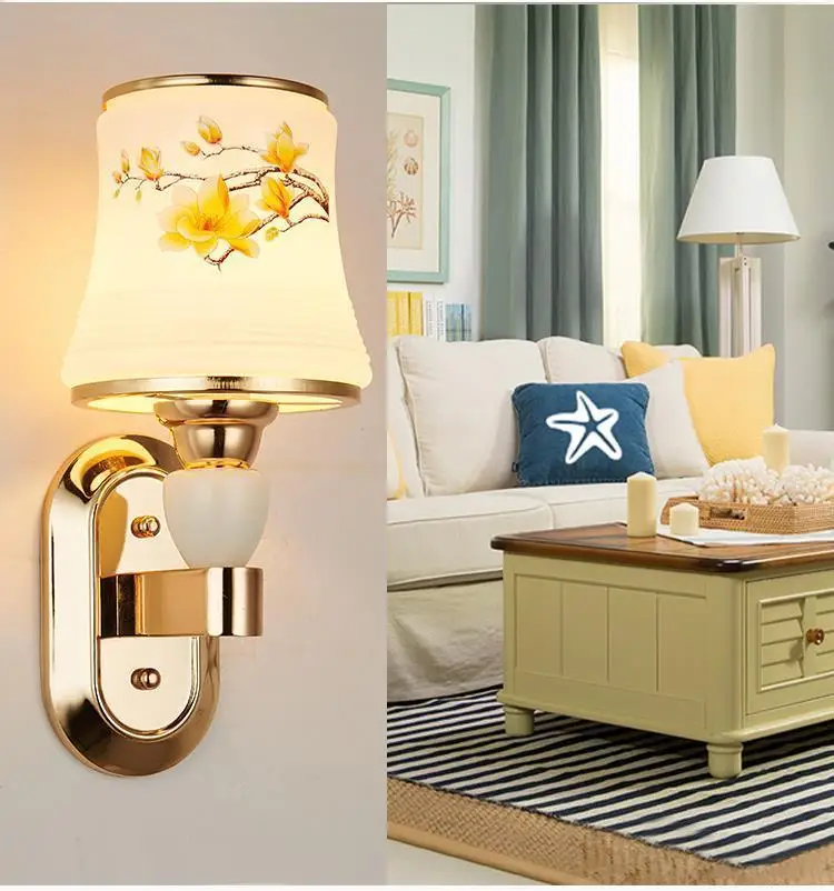 Maison Lampen современное зеркало Aplique Luz Wandlamp аппликация Murale светильник кристалл Lampara де сравнению интерьер стены спальня свет