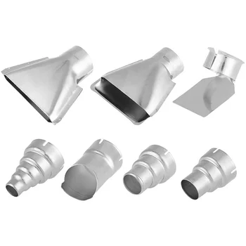 

7Pcs Heat Nozzle Attachments Shrink Wrap Hot Air Accessories Tools Kit Soldering Station Attachments