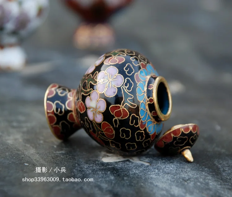 Изысканные банки старого Пекина Cloisonne