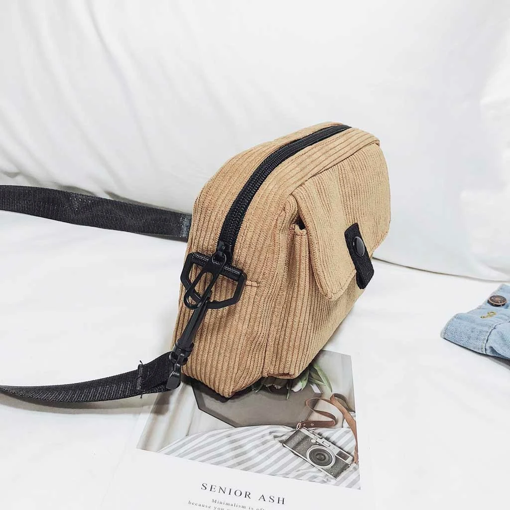 Aelicy Messenger Package New Fashion Women Corduroy Female Bag Female Phone Bag Shoulder Bag For Ladies Bolso Mujer 1025