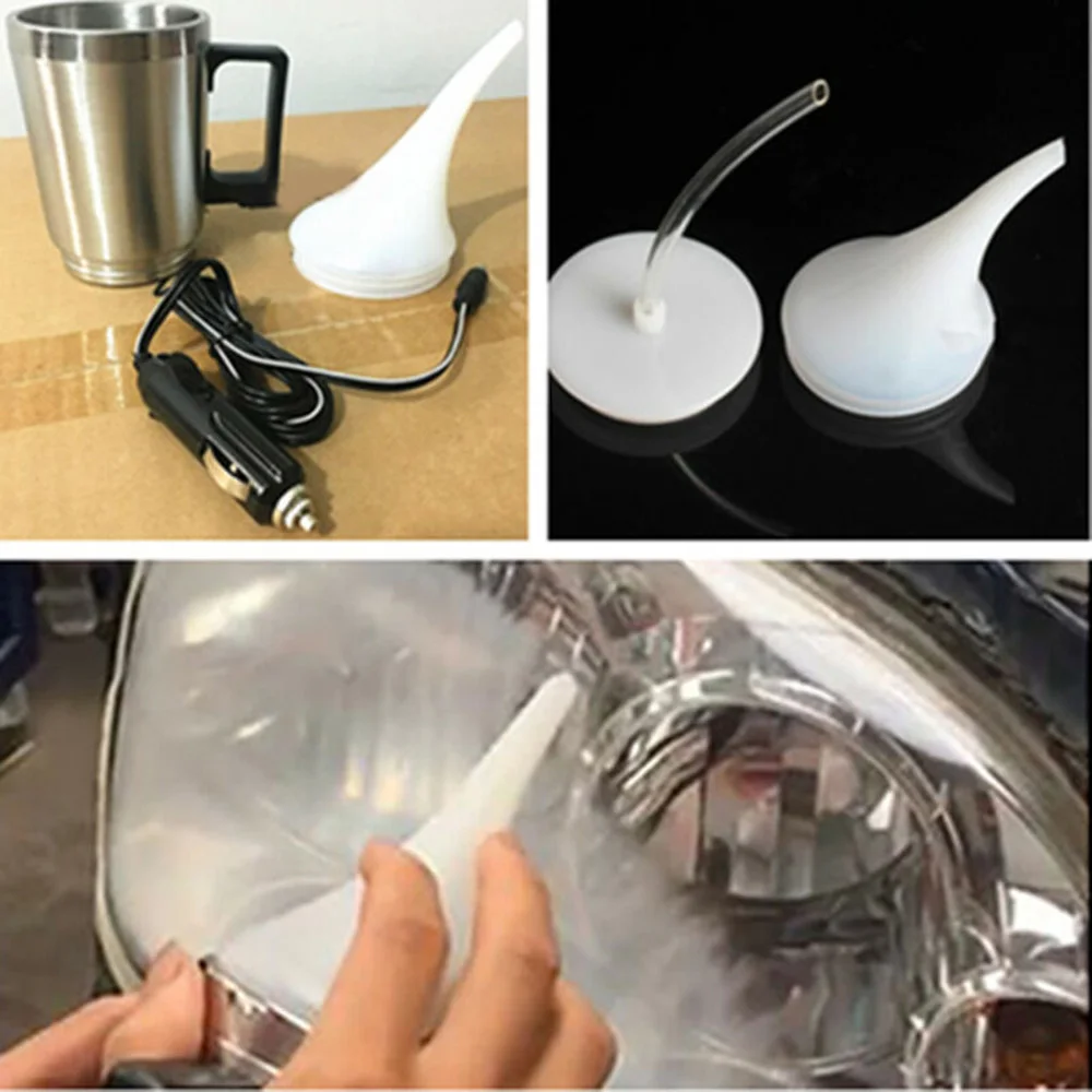 Набор для восстановления фар автомобиля набор 12 В распылитель спрей 500 мл