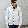 Men Hoodies Sweatshirt Winter Solid Hoodie Mens Hip Hop Coat Pullover Men's Casual brand man clothes Tracksuits Masculino G91609 ► Photo 1/6