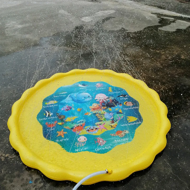 Детские игрушки для игры на воде и пляже, летние надувные игрушки для детей на открытом воздухе, надувные подушечки из толстого ПВХ