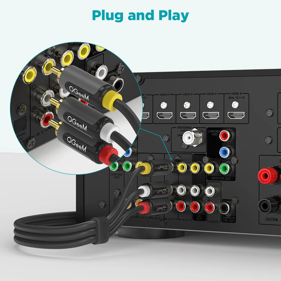 QGeeM 3RCA-3RCA ̺  Ŀ й  ̺ RCA Male-Male ׷ Aux ̾ TV ڽ CD DVD VCD    Ȩ þ ܼ ͽ  ڽ Ŀ 