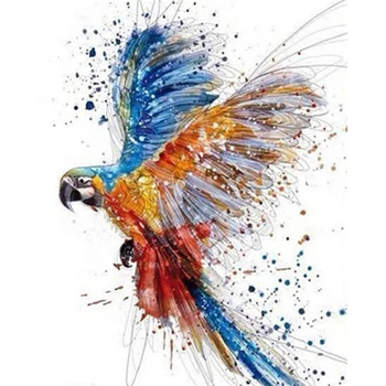 

Painting By Numbers Canvas Painting Animal Oil Colouring Paints By Numbers Canvas Painting Home Decor 40x50cm 40*50cm Full Kits