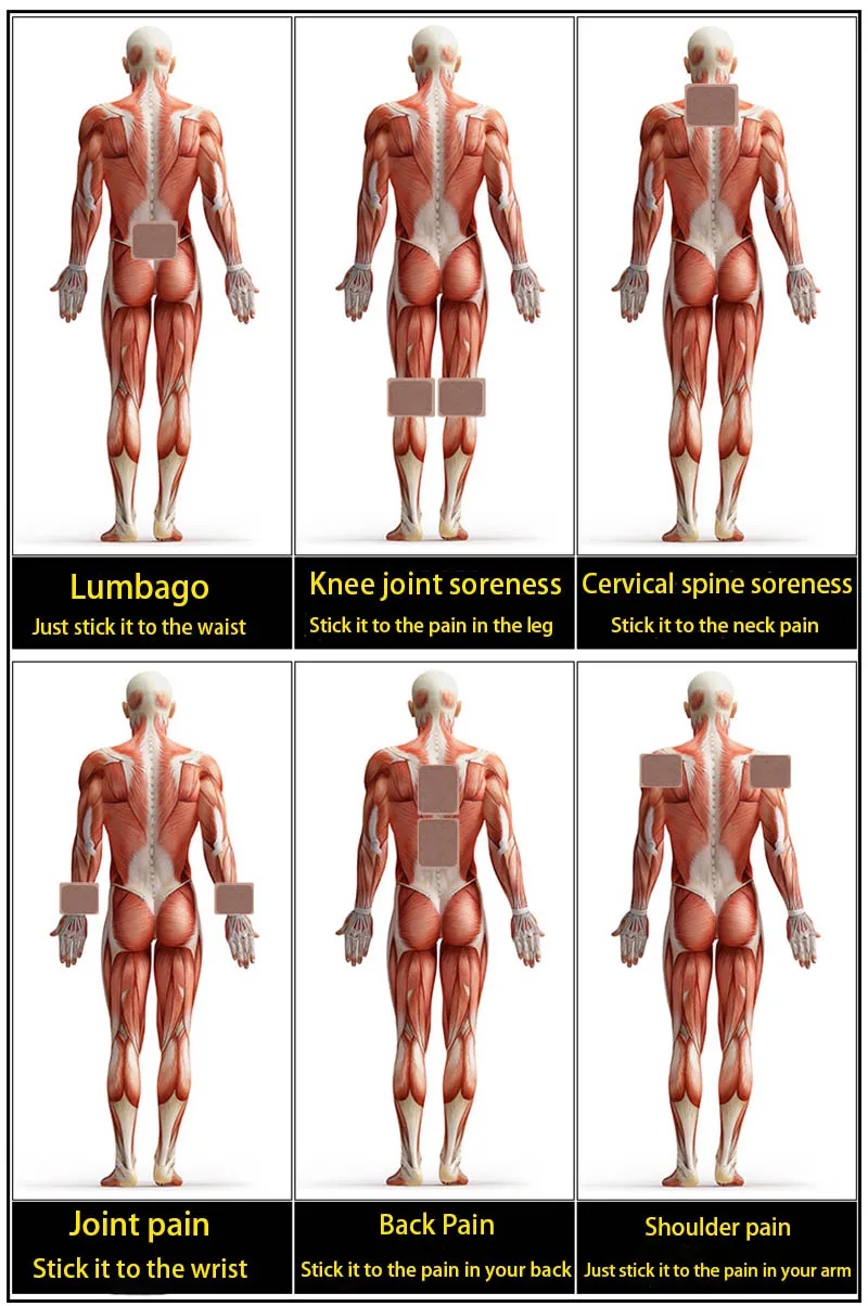 2 шт. китайская медицинская пластырь для боли, облегчающая артрит в спине, Шейная губка, поясничная ножка, Salud Medicina, боли в спине