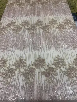 

2020 latest silver green blue freeshipping good looking 5 Yards/lot glitter lace fabric for wedding dress/party dress