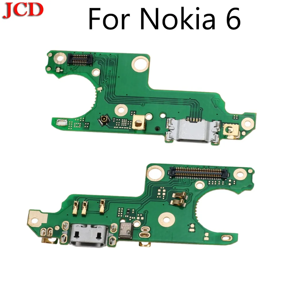 JCD док-разъем для Nokia 6 зарядное устройство черз порт USB разъем док-станция порт гибкий кабель зап. Части для соединительной платы