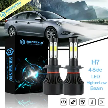 

For BMW 323i 328i 1999 2000 Combo H7 LED Headlight Hi/Lo Beam+9006 Foglight