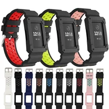 

Wrist Strap + Case For Fitbit Charge3/4 Smart Watch Band Strap Soft Watchband Replacement Smartwatch Band For Fitbit Charge 3/4