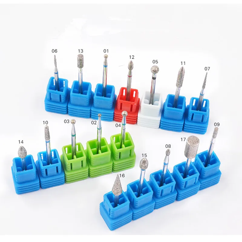 1pc taladro de decoración de uñas poco para manicura taladro de uñas de cortador de uñas archivos Electric Mills de cutícula de uñas herramienta de limpieza