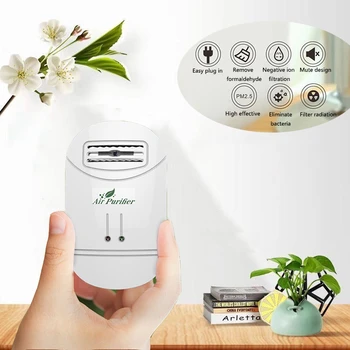 

Home Anion Generator Air Purifier Removes Formaldehyde Soot Dust Purification Room Deodorizer Air Purifier Anion Generator