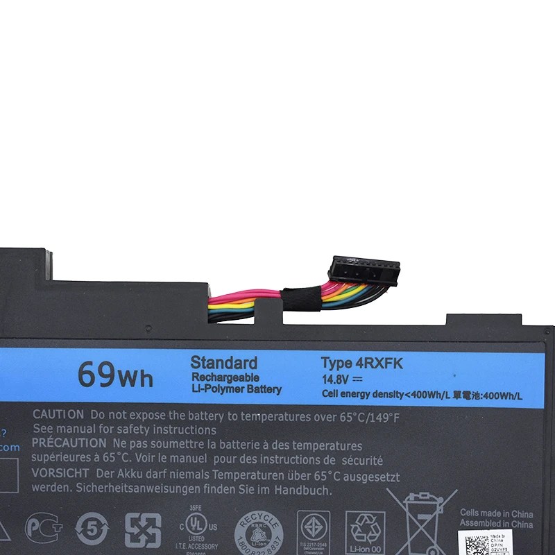 GZSM Аккумулятор для ноутбука 4RXFK для Dell XPS серии L421x Аккумулятор для ноутбука C1JKH XPS 14 14-L421x L421X 14,8 V 69Wh зарядное устройство для ноутбука