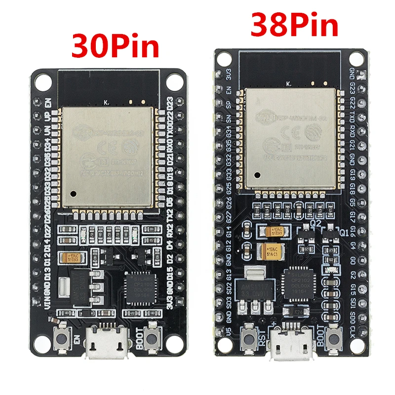Placa de desarrollo ESP32, WiFi + Bluetooth, consumo de energía ultrabajo, doble núcleo, ESP-32, ESP-32S, ESP 32, Similar, ESP8266, 1 Uds.