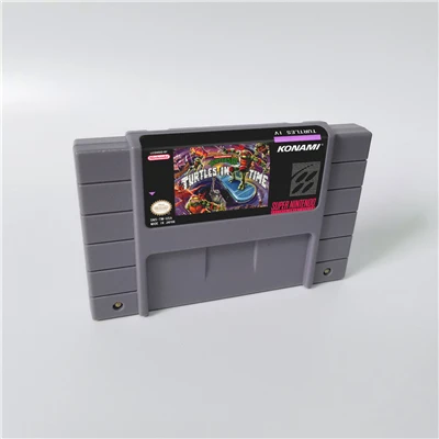 

Ninja Game Turtles IV Turtle In The Time - Action Game Card US Version English Language