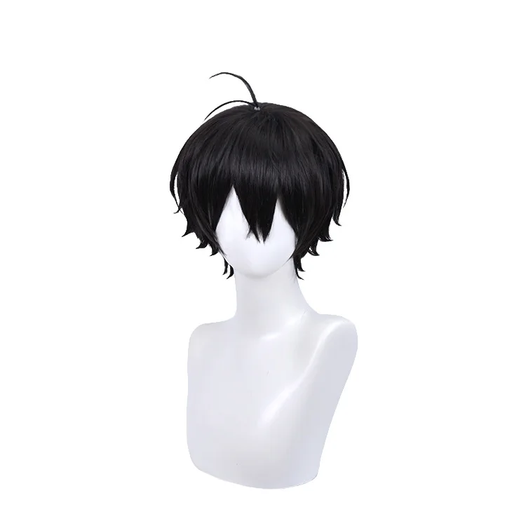 

Chinen Miya Black Short Wig Cosplay Costume SK8 the Infinity Heat Resistant Synthetic Hair SK8 Men Women Party Wigs SK Eight