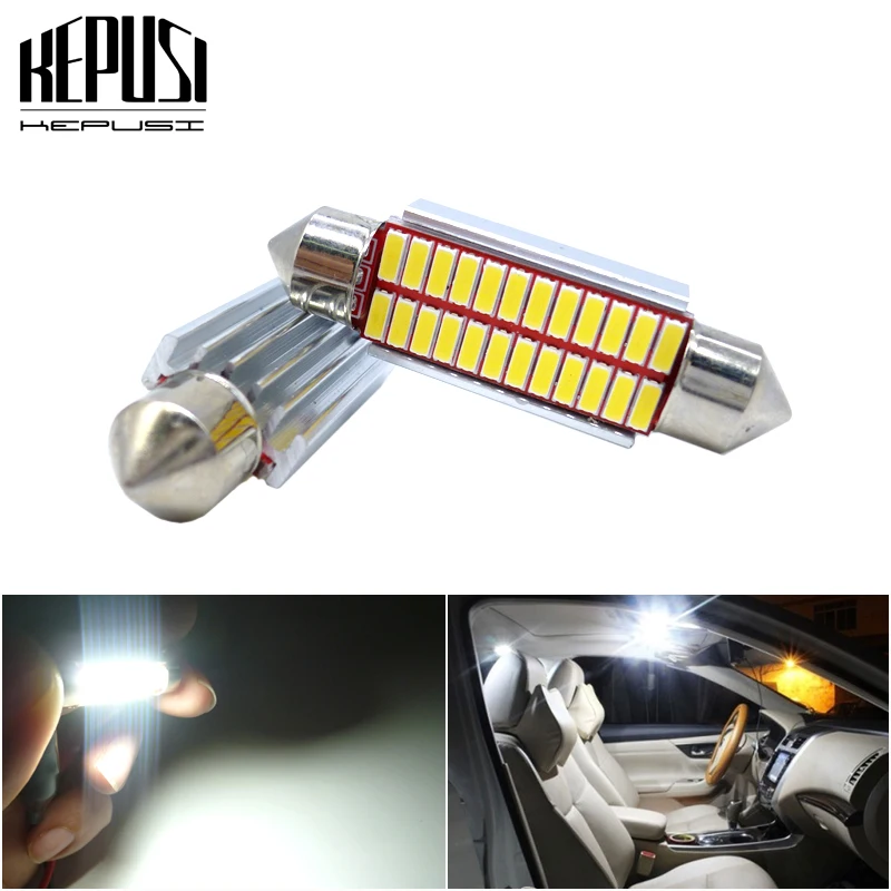Светодиодный светильник Festoon C5W для салона автомобиля без ошибок Canbus Toyota Camry CHR Auris