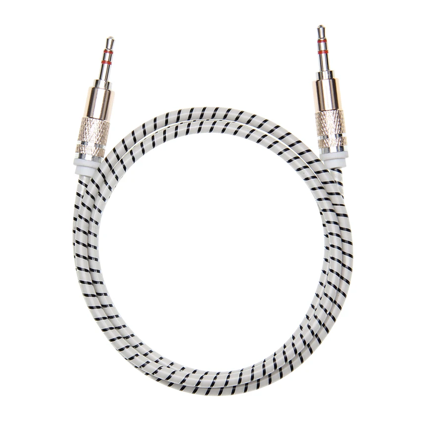 Free Shipping 3 5mm Jack Audio Cable Candy AUX Cable Headphone Extension for Phone MP3 Car Headset Speaker Wholesale 1000pcs lot