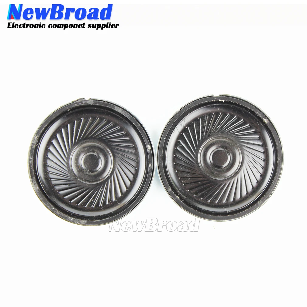 2pcs/lot Ultra-thin Mini Speaker 50 ohms 0.5 watt 0.5W 50R Diameter 40MM 4CM thickness 5MM