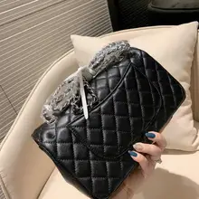 Натуральная кожа, брендовая известная женская сумка, модная Высококачественная сумка через плечо из овчины, дизайнерские роскошные сумки