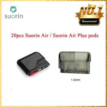 

Original 2ml Suorin Air Cartridge 1.2ohm & 3.5ml Suorin Air Plus Pod Cartridge 1.0 ohm Ecig Vape Pod For Suorin Air/Air Plus Kit
