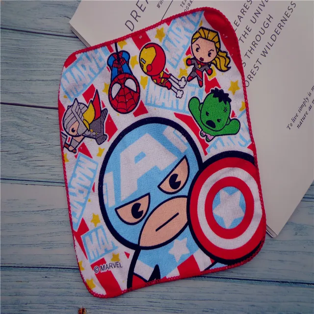 10PCS Kids Happy Birthday Party Favor Cartoon Cotton 20CM Small Square Kids Party Gift Souvenir 3