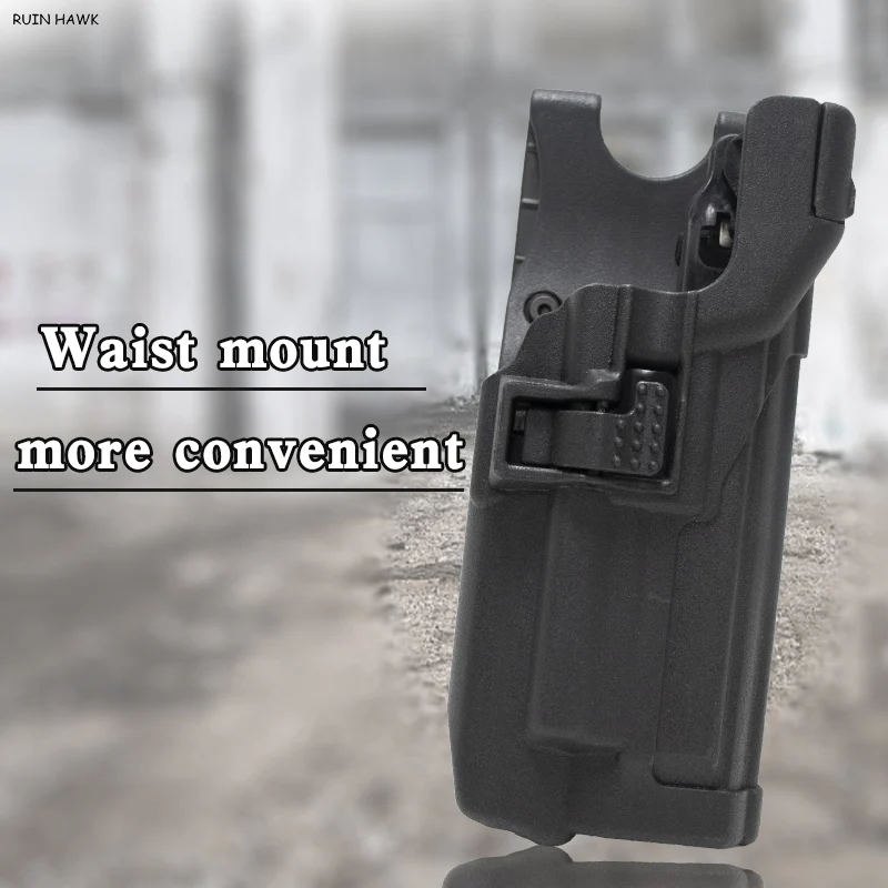 

Airsoft Pistol Gun Holster for Beretta M9 with Flashlight Holster Waist Right Hand Gun Holster Hunting Accessories
