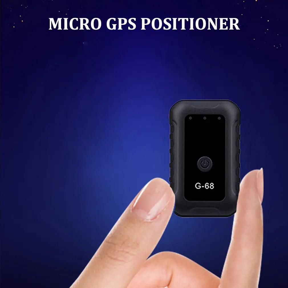 Прочный и практичный Gps локатор G68 установка мини автомобильный беспроводной трекер для детей пожилых домашних животных